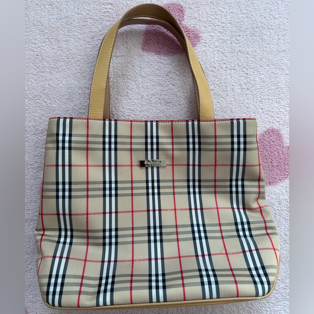 Burberry Tote (Blue Label, Authentic)